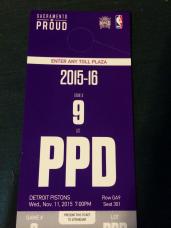 Kings ticket