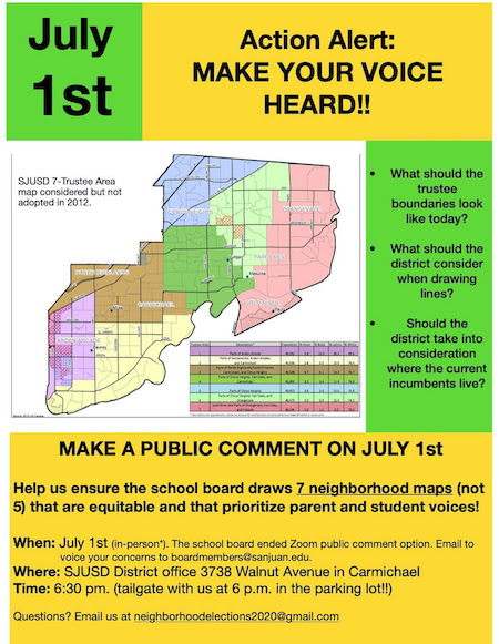 SJUSD July 1st action