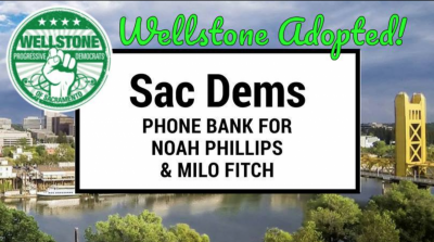 Phone bank for Noah Phillips and Milo Fitch